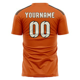 Custom Orange Cream Soccer Jersey