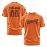 Custom Orange Coral Red T-Shirt