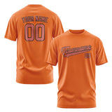 Custom Orange Copper Rose T-Shirt