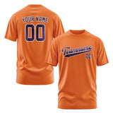 Custom Orange Purple T-Shirt