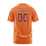 Custom Orange Crimson Red T-Shirt