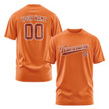 Custom Orange Coral Red T-Shirt