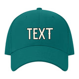 Custom Blue Green Light Purple Hat