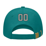 Custom Blue Green Light Green Hat 28B21704