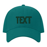 Custom Blue Green Corn Silk Hat