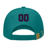 Custom Blue Green Gray Hat 28B21707