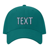 Custom Blue Green Dark Grey Hat 28B21708