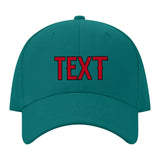 Custom Blue Green Crimson Red Hat