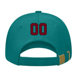 Custom Blue Green Khaki Hat 28B21715