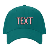 Custom Blue Green Light Emerald Green Hat