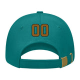 Custom Blue Green Dark Green Hat 28B21722