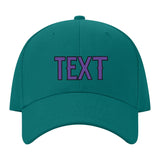 Custom Blue Green Yellow Hat