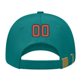 Custom Blue Green Emerald Green Hat 28B21729