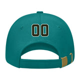 Custom Blue Green White Hat 28B21802