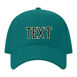 Custom Blue Green White Hat