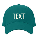 Custom Blue Green Light Purple Hat