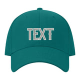 Custom Blue Green Light Green Hat