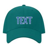 Custom Blue Green Navy Hat