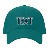 Custom Blue Green Pink Hat