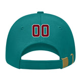 Custom Blue Green Khaki Hat 28B21815