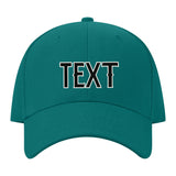 Custom Blue Green Mocha Hat