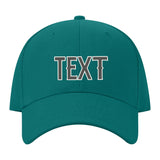 Custom Blue Green Orange Hat 28B21820