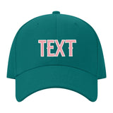 Custom Blue Green Light Emerald Green Hat