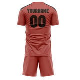 Custom Copper Rose Brown Soccer Set