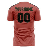 Custom Copper Rose Olive Soccer Jersey