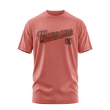 Custom Copper Rose Coral Red T-Shirt
