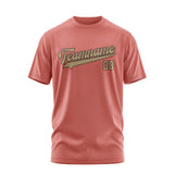 Custom Copper Rose Light Khaki T-Shirt