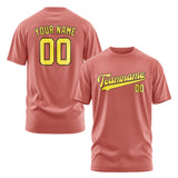 Custom Copper Rose Light Yellow T-Shirt