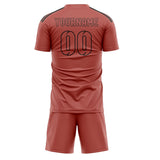 Custom Copper Rose Copper Rose Soccer Set