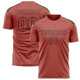 Custom Copper Rose Copper Rose Soccer Jersey