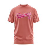 Custom Copper Rose Pink T-Shirt