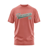 Custom Copper Rose Blue Green T-Shirt