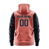 Custom Copper Rose Navy Hoodie 2929111129B31811