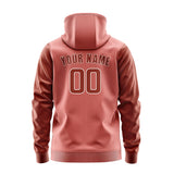 Custom Copper Rose Coral Red Hoodie 2929161629B31816