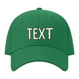 Custom Emerald Green Light Purple Hat