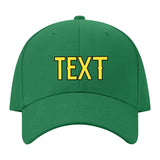 Custom Emerald Green Light Coral Red Hat 29B21726