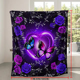 Gifts for Daughter Blanket - I Love You To The Moon And Back,” From Parents, Birthday, Christmas, Everyday Encouragement, Inspirational