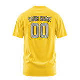 Custom Gold Gray T-Shirt