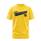Custom Gold Blue T-Shirt
