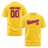 Custom Gold Pink T-Shirt