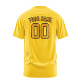 Custom Gold Yellow T-Shirt