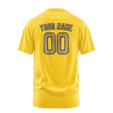 Custom Gold Light Khaki T-Shirt