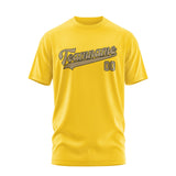 Custom Gold Light Khaki T-Shirt