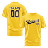 Custom Gold Brown T-Shirt