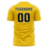 Custom Gold Olive Soccer Jersey