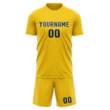 Custom Gold Olive Soccer Set
